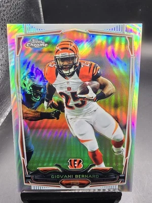 Giovani Bernard 2014 Topps Chrome Refractor #63 - Cincinnati Bengals  - Image 1 of 2