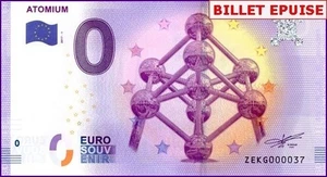 ***N°37*** PETIT NUMERO / BILLET 0 € / 0 € SOUVENIRSCHEINE / ZEKG 2017-1 - Imagen 1 de 1