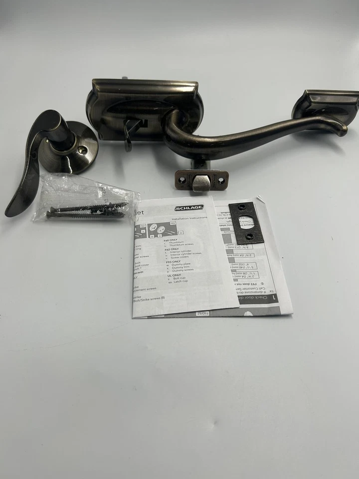 Schlage FE285 Century By Plymouth Bottom Half Handleset - Image 1 of 4