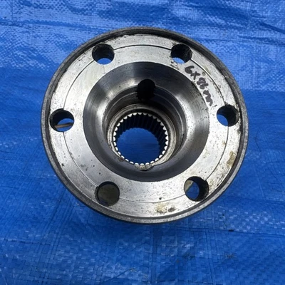 BMW E32 E34 input front flange 6x86 210 large case LSD open diff shaft cup - Image 1 of 4