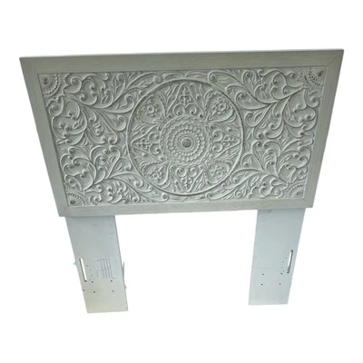 Signature Design by Ashley Traditional Paxberry Twin Panel Headboard, Whitewash - Image 1 of 4