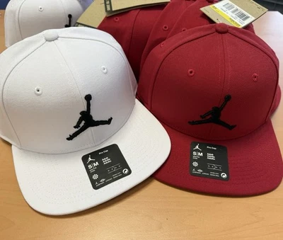 9x NIKE Jordan Pro Snapback Cap Mützen Paket – Restposten Ausverkauf SALE NEU - Bild 1 von 4