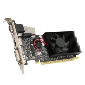 Discrete Graphics Card 64bit 1GB PCI Express 2.0 X 16 DVI VGA HD Multimedia I FG - Picture 1 of 22