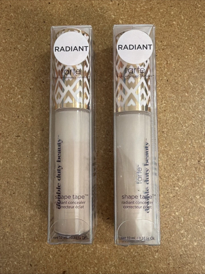 tarte shape tape radiant medium coverage concealer - 20B light (light skin with