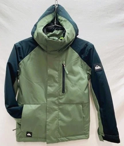 Jaqueta de Neve Quiksilver Mission Block Juventude Inverno Snowboard Grinalda de Louros XS NOVA - Imagem 1 de 1