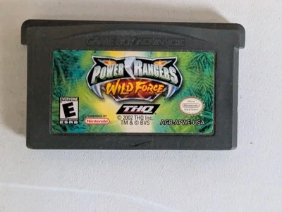 Power Rangers Wild Force Gba Game Boy Advance probado Foto 1 de 3