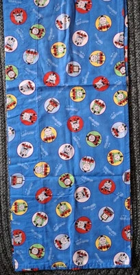 Thomas the Train Valance Window Covering 126" x 13" Railroad Nursery Curtain - Image 1 of 4