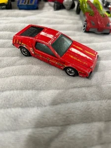Vintage 1979 Hot Wheels Delorean Turismo Red Blackwall Goodyear #10 Race Car - Picture 1 of 9