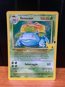 CARTA POKEMON VENUSAUR 15/102 HOLO GRAN FESTA CLASSICA 2021 NUOVA + BUSTINA - Imagen 1 de 2