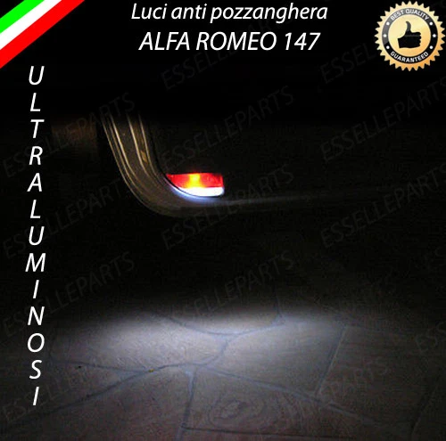 KIT LED LUCI ANTIPOZZANGHERA  ALFA ROMEO 147 6000K CANBUS - Immagine 1 di 1