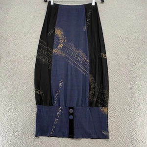 Staley Gertzinger Maxi Skirt Womens Small Artsy Unique Art to Wear 90s USA Made - Picture 1 of 15
