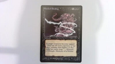 1x Word of Binding - NM - The Dark - SPARROW MAGIC mtg - Image 1 of 2