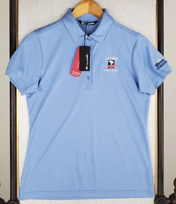 Womens TRAVIS MATHEW x PEBBLE BEACH x CORONA Size Small Polo Shirt Performance - Image 1 of 4