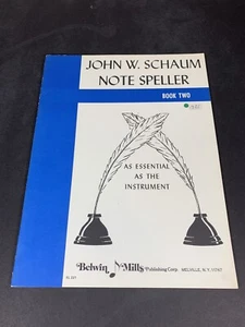 1946 John W. Schaum Note Speller Book Two - Picture 1 of 5
