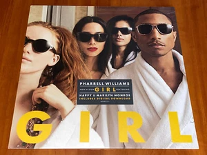 PHARRELL WILLIAMS GIRL LP *EU* 2014 SONY MUSIC COLUMBIA VINYL 1st PRESSING New - Picture 1 of 2