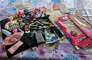 Extraordinary Vintage Barbie Doll Clothes and accessories lot