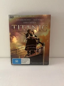Titanic 3D & 2D Blu-Ray With Slipcase Region B- Free Postage - Picture 1 of 5