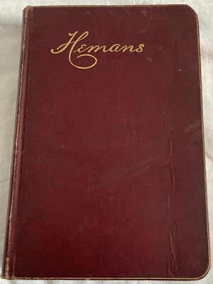 Hemans  The Poetical Works of Mrs Felicia Hemans IDLB - Image 1 of 4