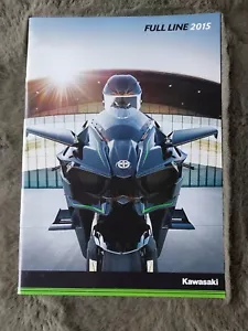 KAWASAKI FULL LINE MOTORCYCLE Brochure For 2015 #E99941-2921 Super Sport SPORT++ - Picture 1 of 4