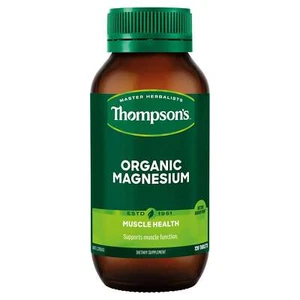 Thompson's Organic Magnesium 120 Tabletten - Bild 1 von 3