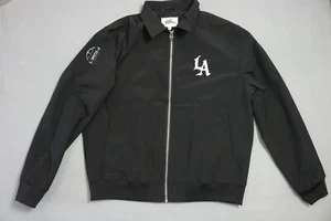 Chaqueta Los Angeles Clippers Para Hombre Mediana Nuevo Logo Negra NBA Baloncesto Cremallera Completa - Imagen 1 de 11