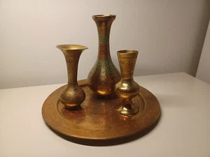 Messing Deko Schale / Vase / Trinkgefäß/ orientalisch/ Rarität/ - Bild 1 von 10