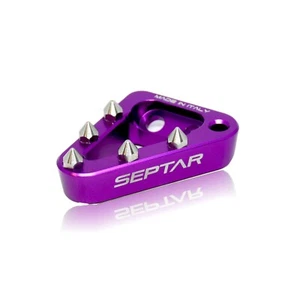 Rear Brake Tip ERGAL KTM Left SX SX-F EXC EXC-F SMR 85-500 16-25 PURPLE - Picture 1 of 1