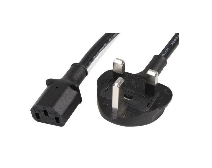 Mains AC Power Cable Lead 2m UK plug for Roksan Caspian 5-Channel A/V Amplifier - Image 1 of 1