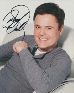 Donny Osmond Hand Signed 8x10 Photo, Puppy Love, The Osmonds, Crazy Horses - Picture 1 of 2