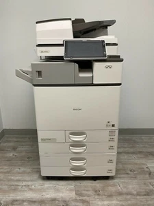 Ricoh MP C4504 Color Laser Printer Scanner, Network,  Meter 71K only   - Picture 1 of 4