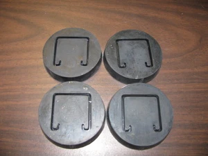 4-pk Molded rubber unistrut strut base foot feet shoe vibration end P1000 USA - Picture 1 of 4