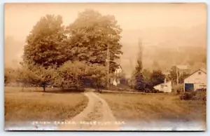 1910-20 RPPC SEVEN GABLES PAWLET VERMONT ILLUSTRAZIONE ORIENTALE CO CARTOLINA 1 - Foto 1 di 2