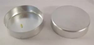 Store Fixtures 2 Round Metal Neck Caps for Dress Forms & Mannequins 3-1/8" - Picture 1 of 1
