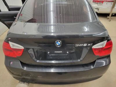 07-08 BMW 328xi SEDÁN TAPA MALETERO TRASERO PUERTA LEVADIZA PINTURA NEGRO AZABACHE 668 Foto 1 de 4
