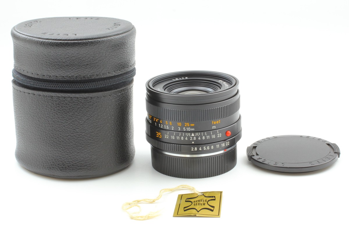 Preços baixos em Leica ELMARIT-R lentes de câmera f/2.8 35mm Preços baixos em Leica ELMARIT-R lentes de câmera f/2.8 35mm