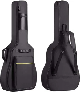 Cahaya 41 Zoll Akustikgitarrentasche 0,35 Zoll dicke Polsterung wasserabweisend Dual - Bild 1 von 5
