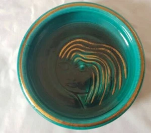 accolay french bowl vibrant female face design mid century design - Picture 1 of 3