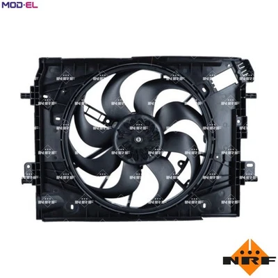 FAN ENGINE COOLING 470058 FOR H4B400/408 0.9L 3cyl H5H 470 1.3L K9K830 1.5L 4cyl - Image 1 of 4