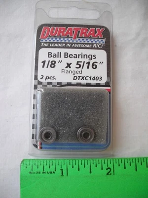 DuraTrax DTXC1403 DTXC 1403, Ball Bearings, 1/8" x 5/16", Flanged, RC R/C Car - Image 1 of 3
