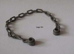 Lego 30104 Chain 21 Links Dark Gray Star Wars 4480 Castle Adventure 5988 MOC A69