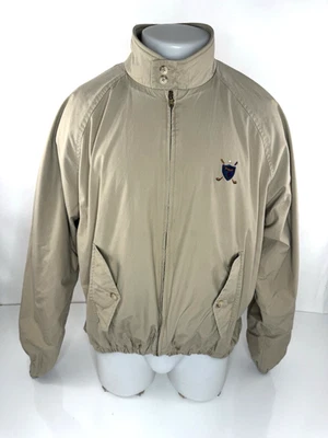 POLO RALPH LAUREN - LOGOTIPO DE GOLF Chaqueta Vintage Estilo HARRINGTON XL Foto 1 de 4