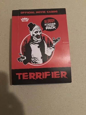 TERRIFIER: Fright Rags Trading Cards Art The Clown: 23 Sealed Packs NO AUTO - Bild 1 von 2