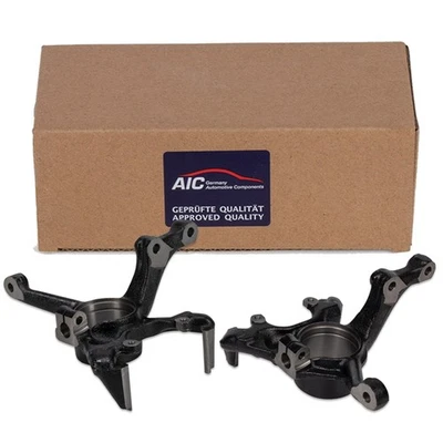 2x AIC Achsschenkel Radaufhängung 72MM für VW GOLF 2 3 ohne ABS ab 08.1987 vorne - Bild 1 von 3