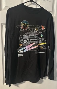 Camiseta de manga larga XL Regreso al futuro para hombre - Imagen 1 de 3