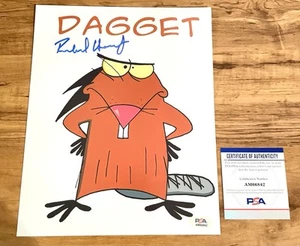RICHARD HORVITZ The Angry Beavers Daggett SIGNED 8X10 Photo PSA/DNA - Picture 1 of 2