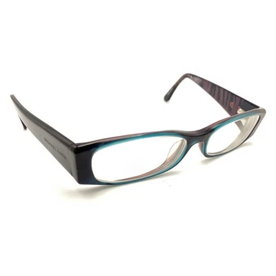 Monturas de gafas rectangulares moradas Michael Kors MK 612 436 135 de diseñador para mujer Foto 1 de 4