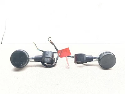 04-09 Honda VTX1300C VTX 1300 Front Turn Signal Flasher Smoke Light Set - Image 1 of 4