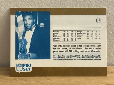 ERROR 1990 Pro Bowl James Brooks - Image 1 of 2