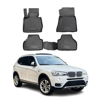 Tapetes OMAC forro para BMW X3 F25 2011-2017 goma TPE negro 4 piezas Foto 1 de 4