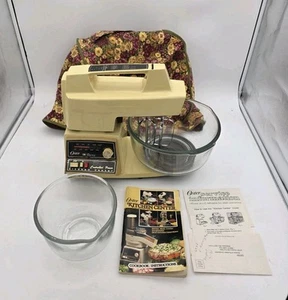 Vintage 1980's Oster Regency Kitchen Center 10 Speed Works Made In The USA - Picture 1 of 17